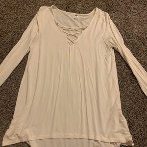 Long sleeve blouse